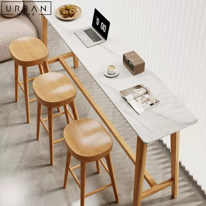 ILYANA Modern Sintered Stone Bar Table