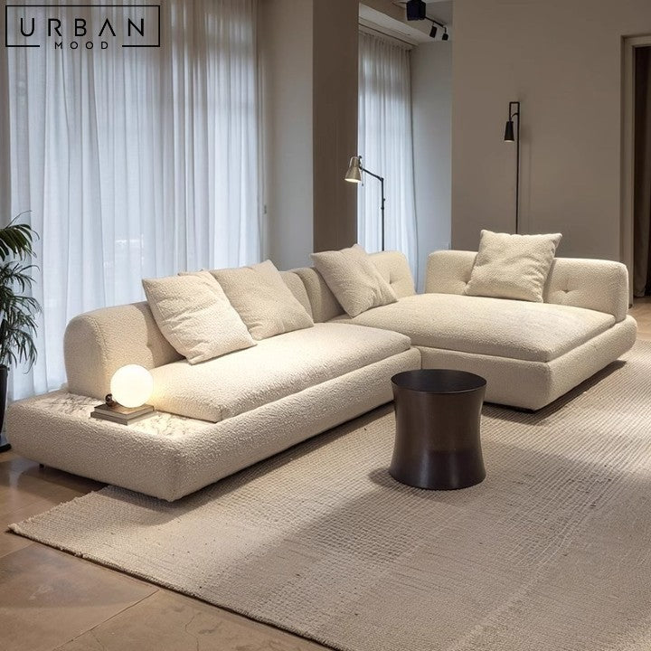 MANE Modern Fabric Sectional Sofa