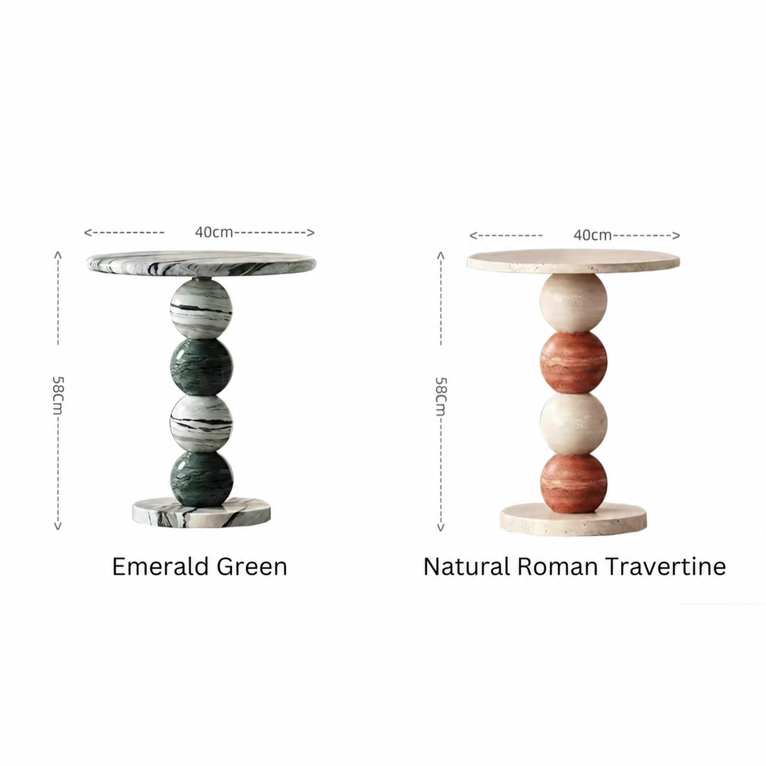 MATEO Modern Marble Side Table Singapore | Cassa Haus