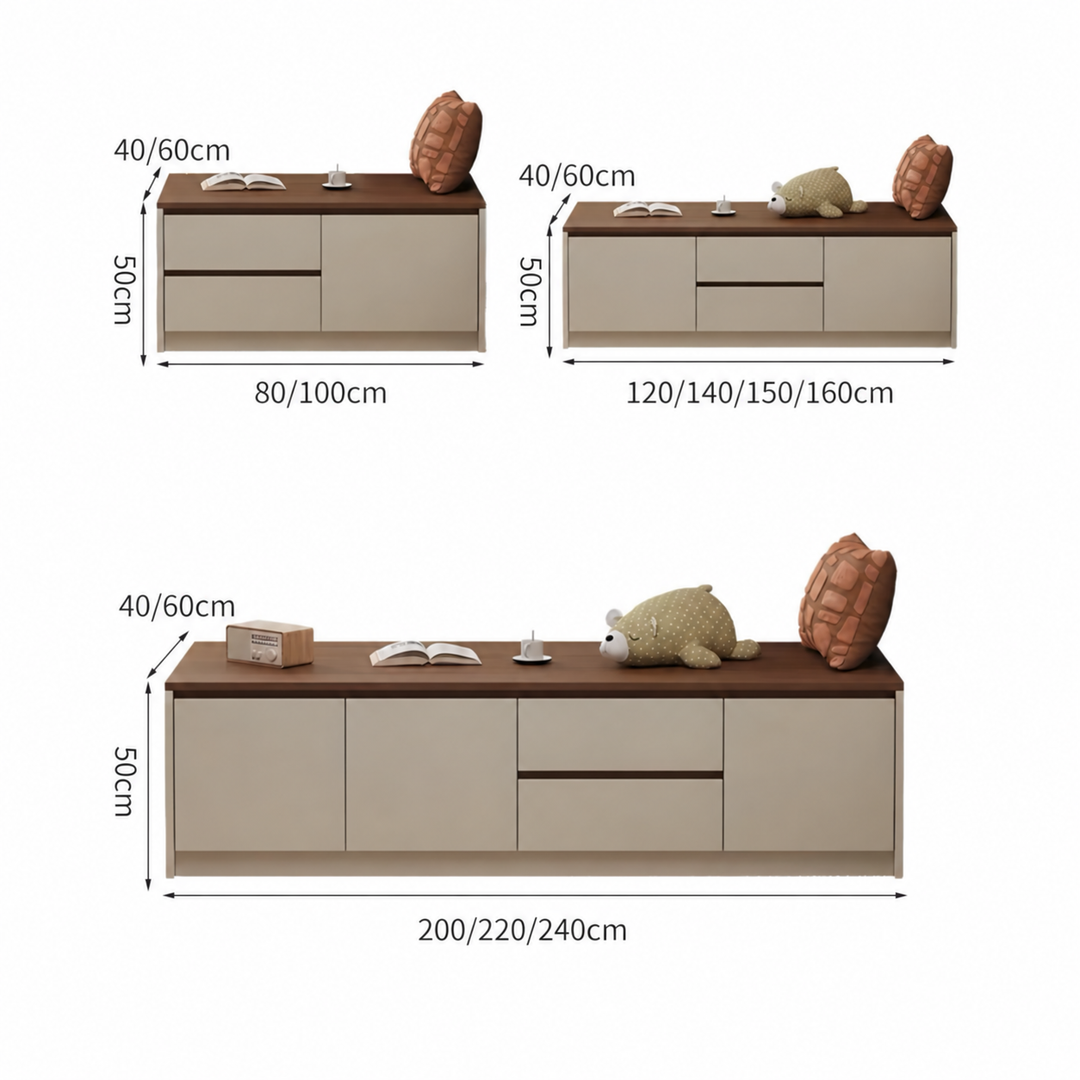 MARVELL Bay Window Storage Ottoman Singapore | Cassa Haus