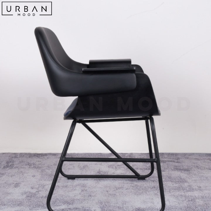 MACCO Modern Leather Dining Chair