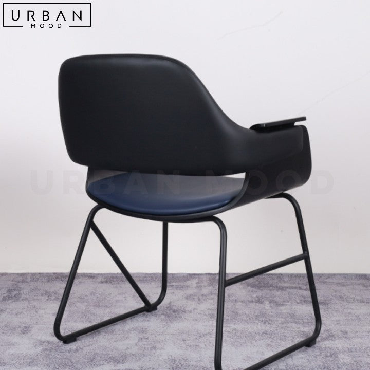 MACCO Modern Leather Dining Chair