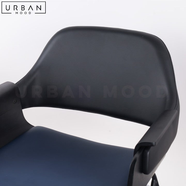 MACCO Modern Leather Dining Chair