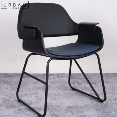 MACCO Modern Leather Dining Chair