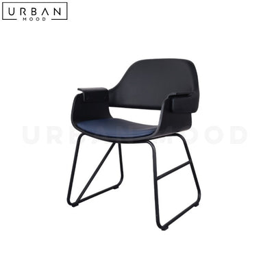 MACCO Modern Leather Dining Chair
