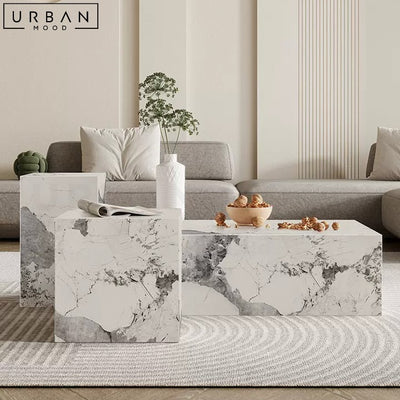 INAS Modern Marble Coffee Table