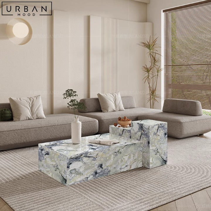 INAS Modern Marble Coffee Table