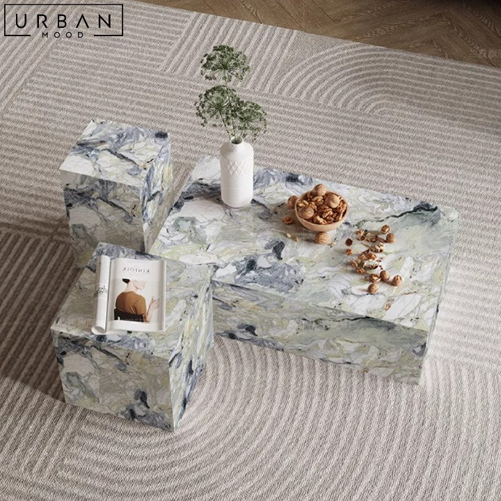 INAS Modern Marble Coffee Table