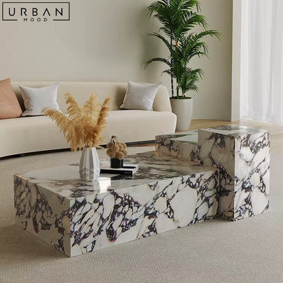 INAS Modern Marble Coffee Table