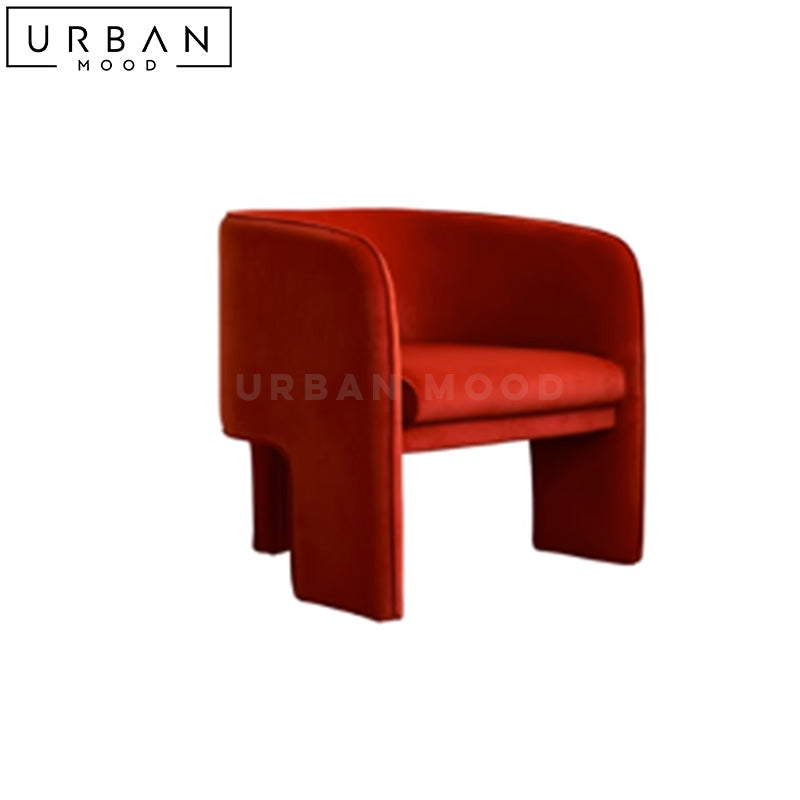 INDICA Eclectic Velvet Armchair