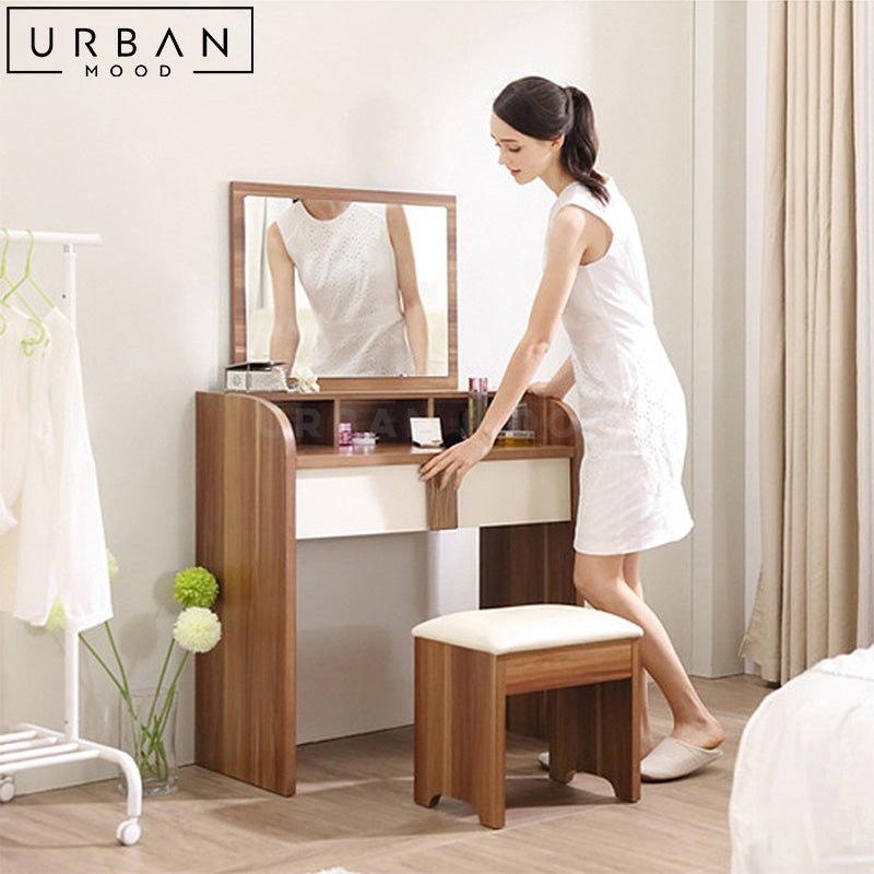 INES Modern Vanity Table Set – Urban Mood