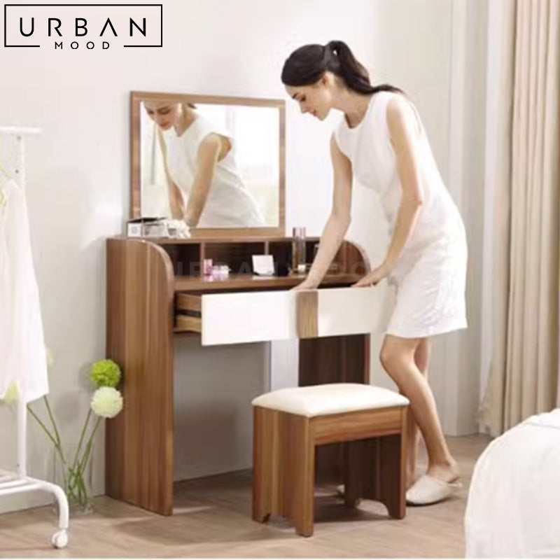INES Modern Vanity Table Set – Urban Mood