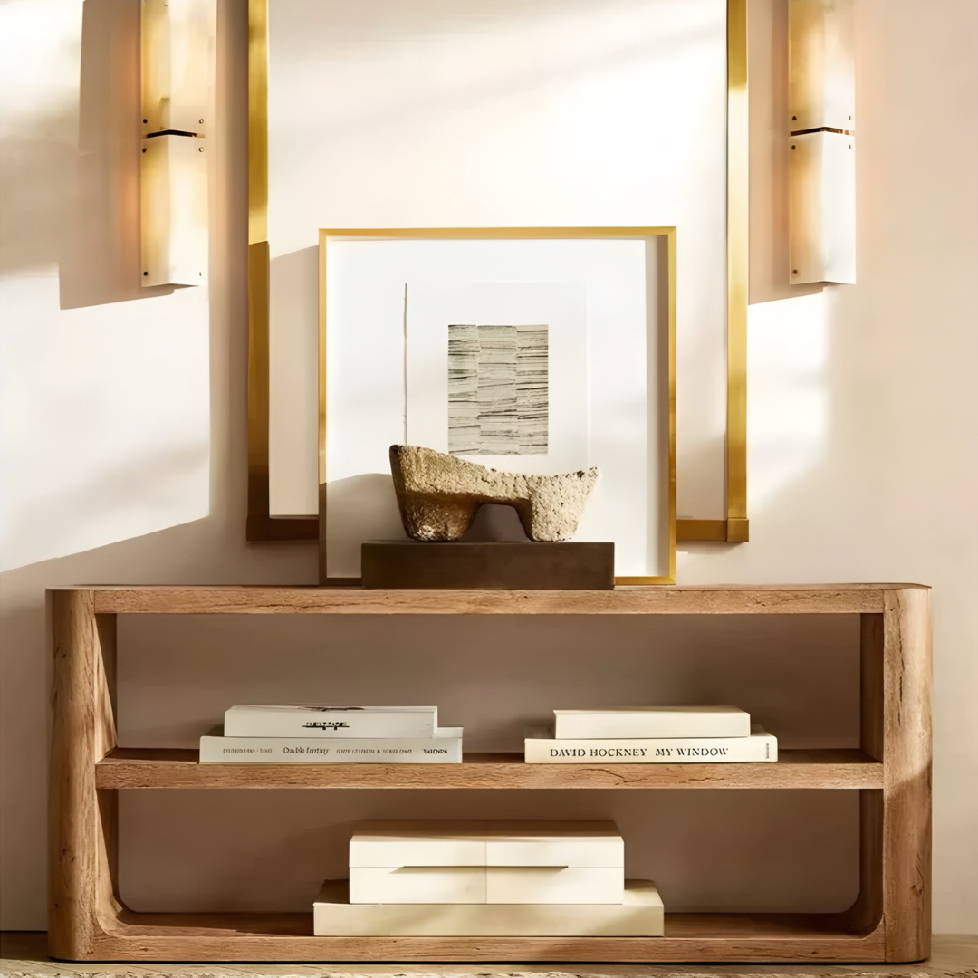 INKHARE Modern Solid Wood Console Table - Urban Mood Singapore