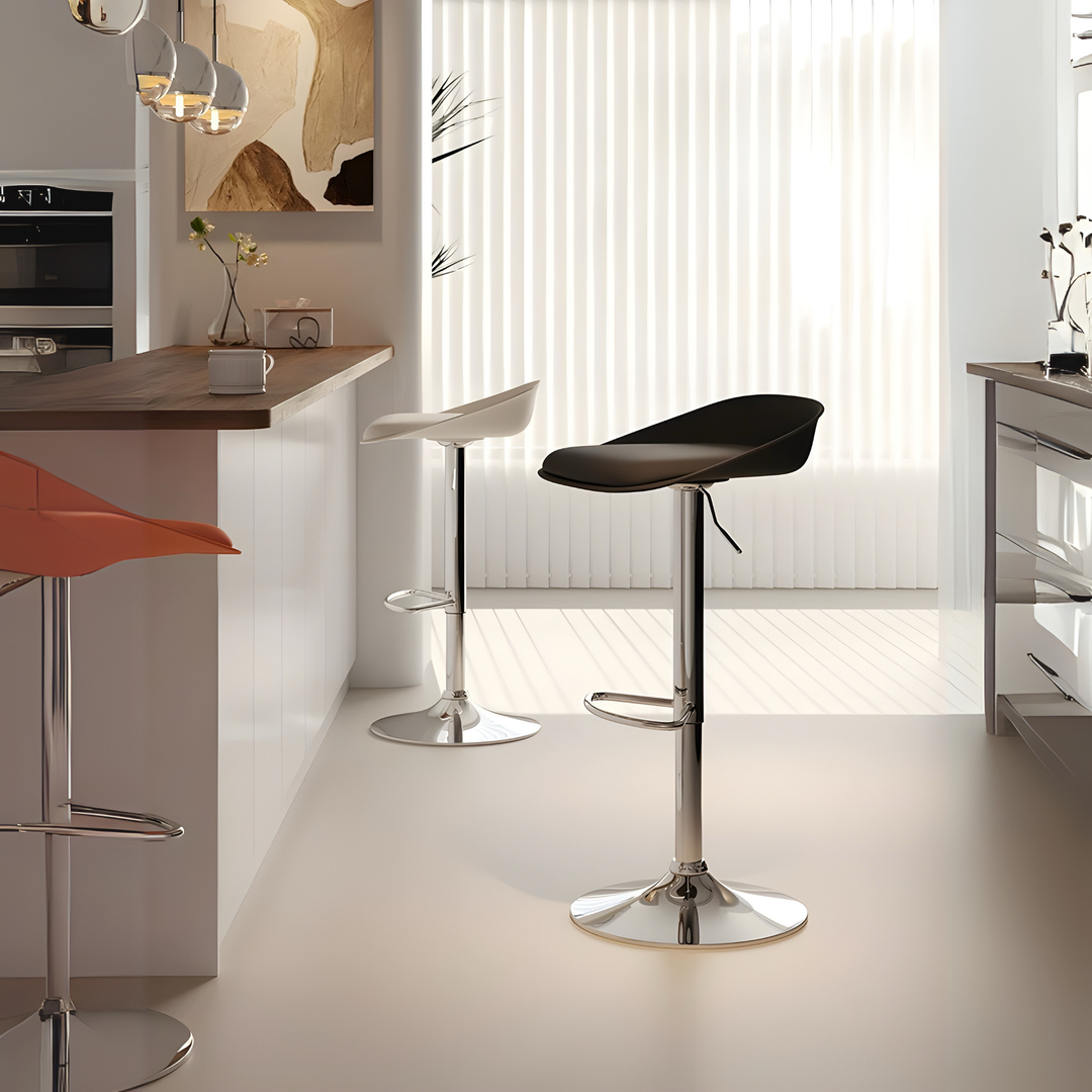 INLO Modern Leather Bar Stool - Urban Mood Singapore