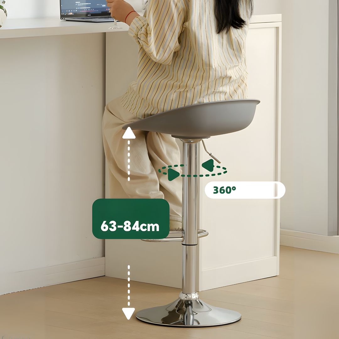INLO Modern Leather Bar Stool - Urban Mood Singapore