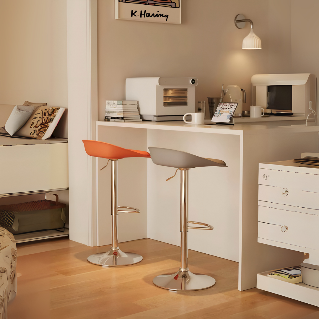INLO Modern Leather Bar Stool - Urban Mood Singapore