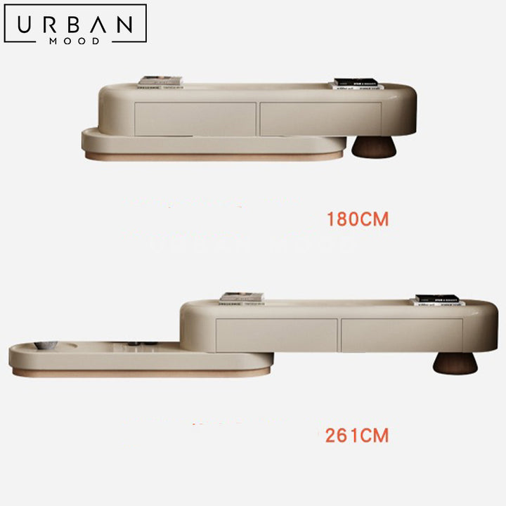 IONE Japandi TV Console & Coffee Table