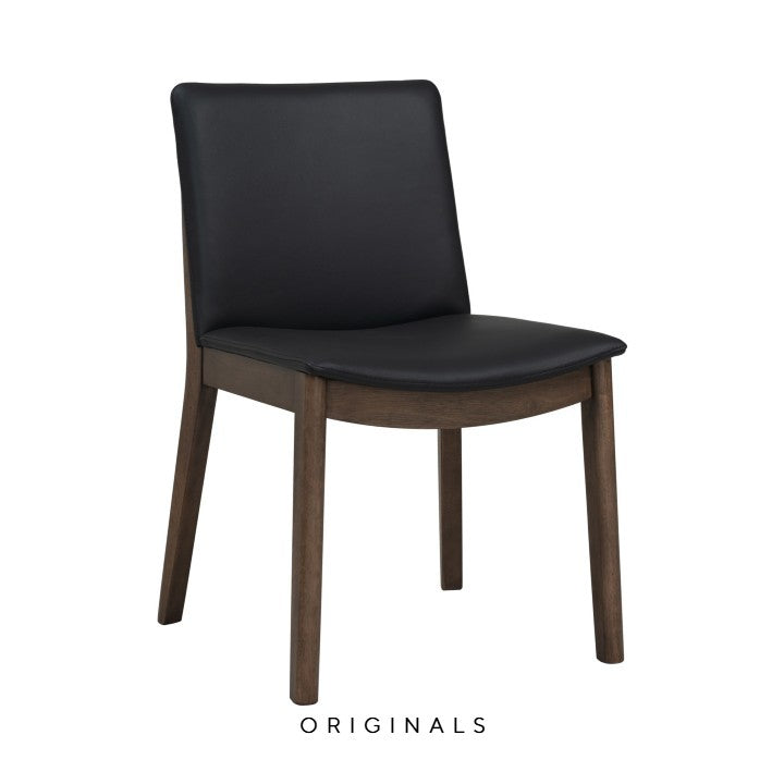MYKA Modern Leather Dining Chair