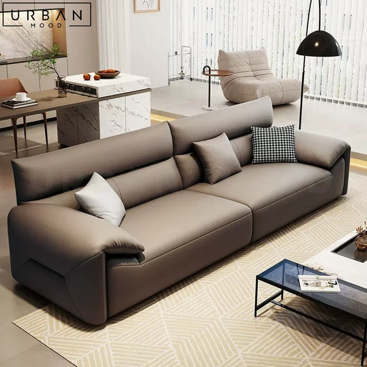 IRMA Modern Leather Sofa