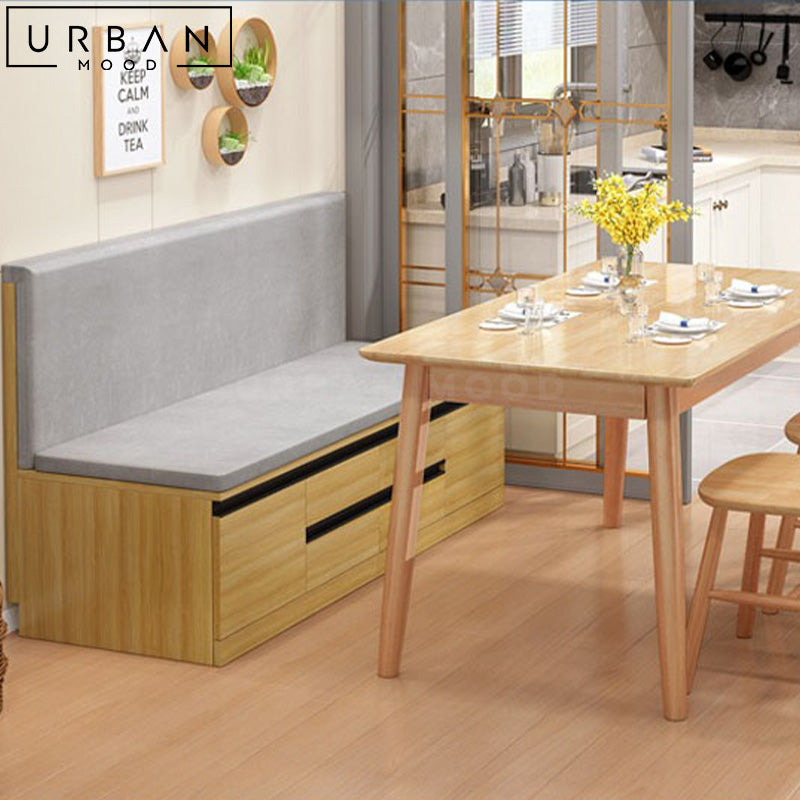 ISHA Modern Storage Dining Bench
