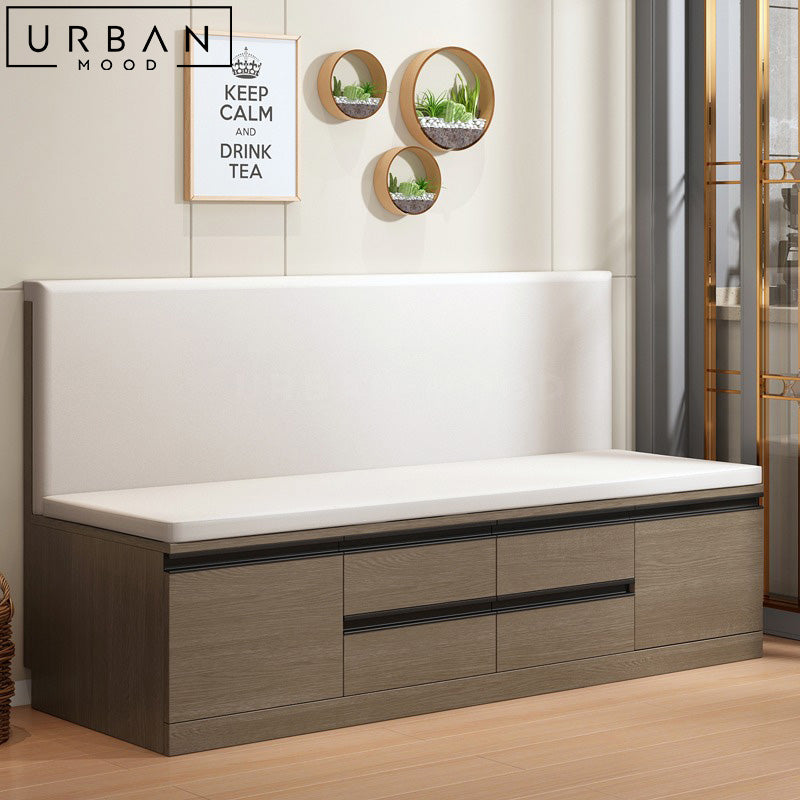 ISHA Modern Storage Dining Bench