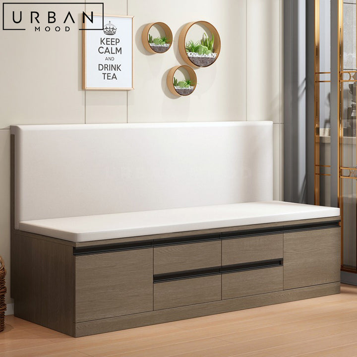 ISHA Modern Storage Dining Bench