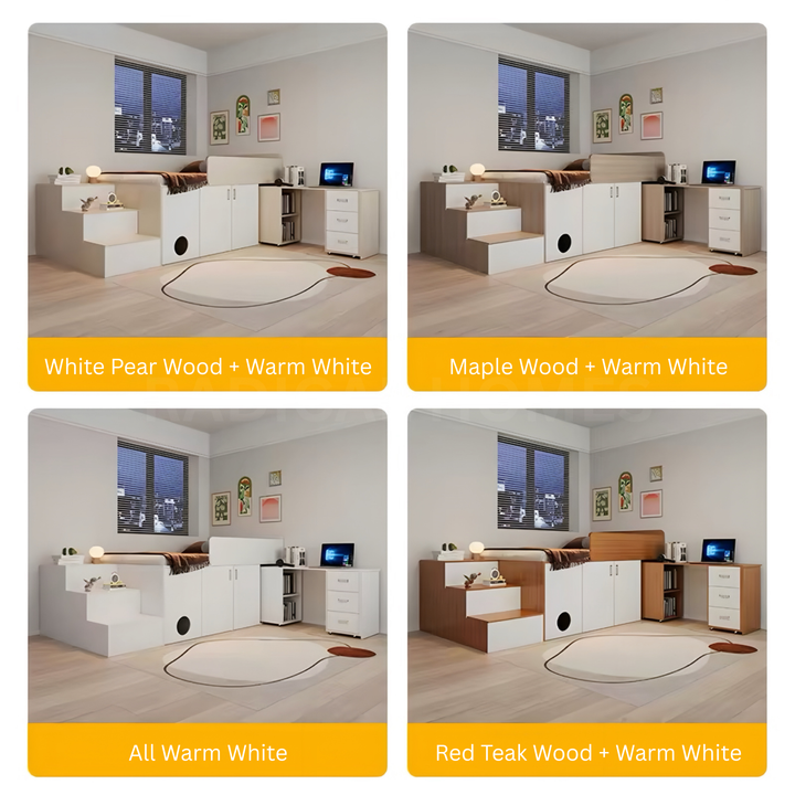 SOLVA Modern Multipurpose Storage Bedframe - Urban Mood Singapore
