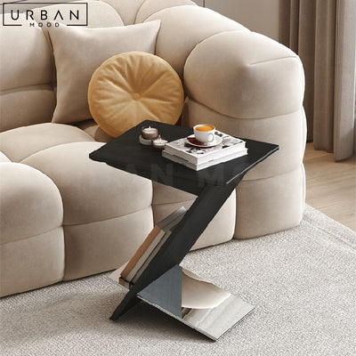 ISYAKU Modern Solid Wood End Table