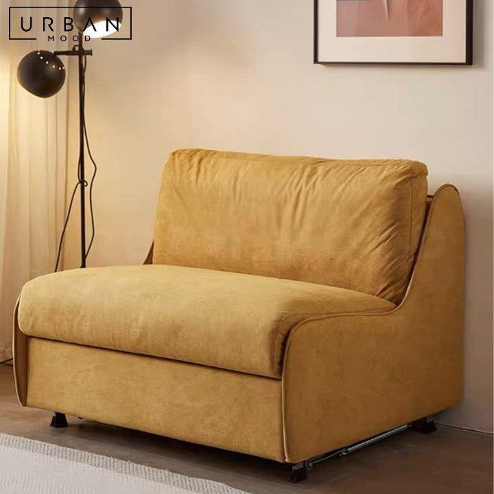 IVANNA Modern Fabric Sofa Bed (Scratch-Resistant)