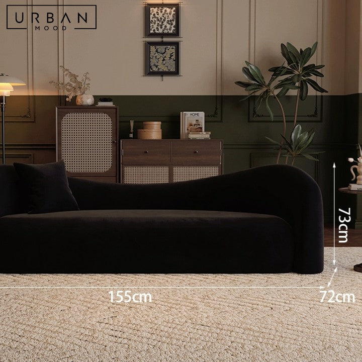 IVKA Modern Boucle Sofa