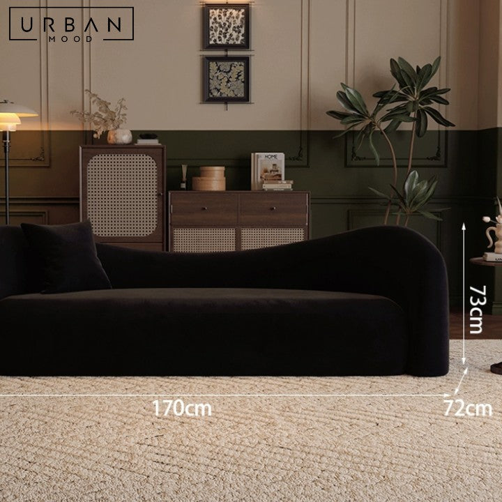 IVKA Modern Boucle Sofa