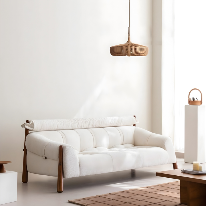 IVORYN Modern Boucle Fabric Sofa - Urban Mood Singapore