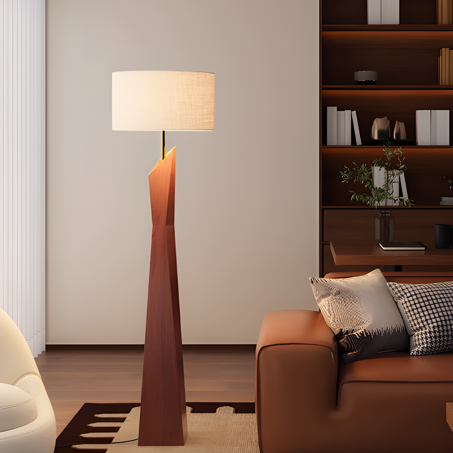 IVYS Modern Solid Wood Floor Lamp - Urban Mood Singapore