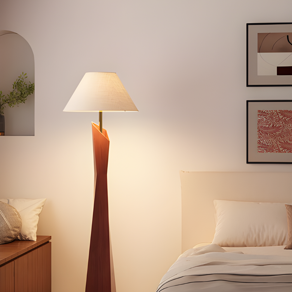 IVYS Modern Solid Wood Floor Lamp - Urban Mood Singapore