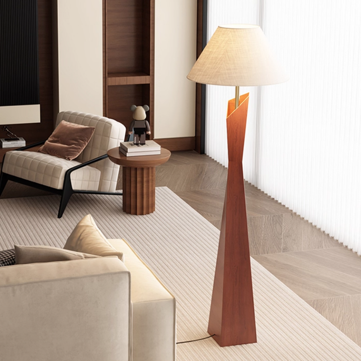 IVYS Modern Solid Wood Floor Lamp - Urban Mood Singapore