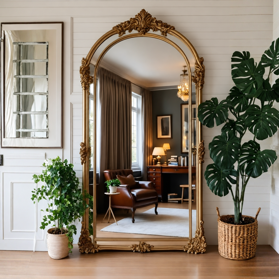 IZEN Baroque Full Length Mirror - Urban Mood Singapore