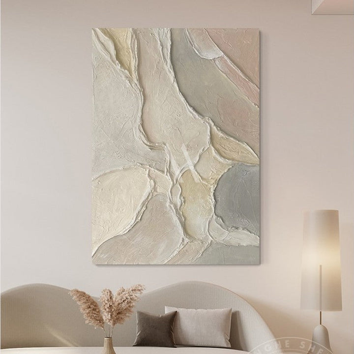 Dove Trail Modern Abstract Painting