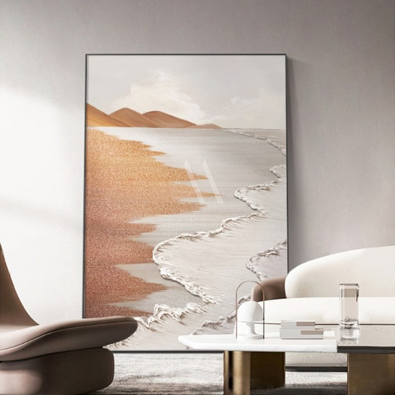 Falling Tide Modern Wall Art