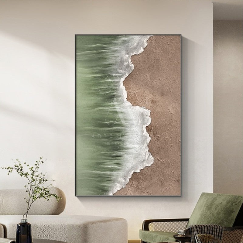 Falling Tide Modern Wall Art