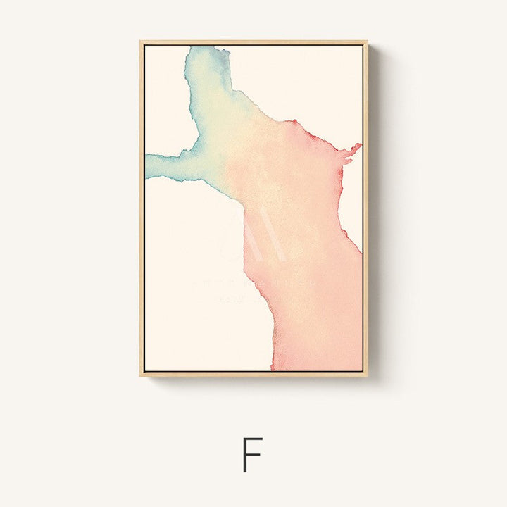 Dwelling in Memory Modern Abstract Wall Art