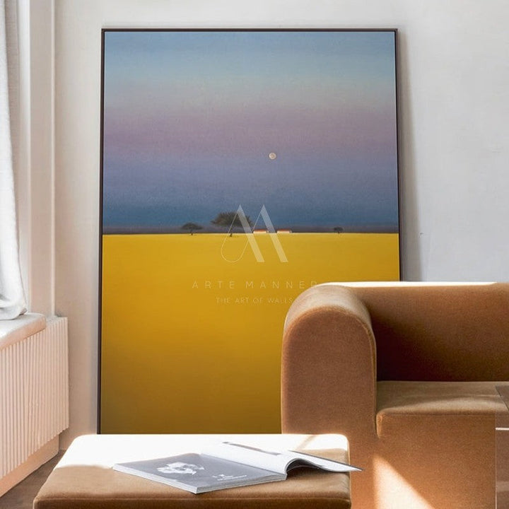 Dusk Descends Minimalist Wall Art