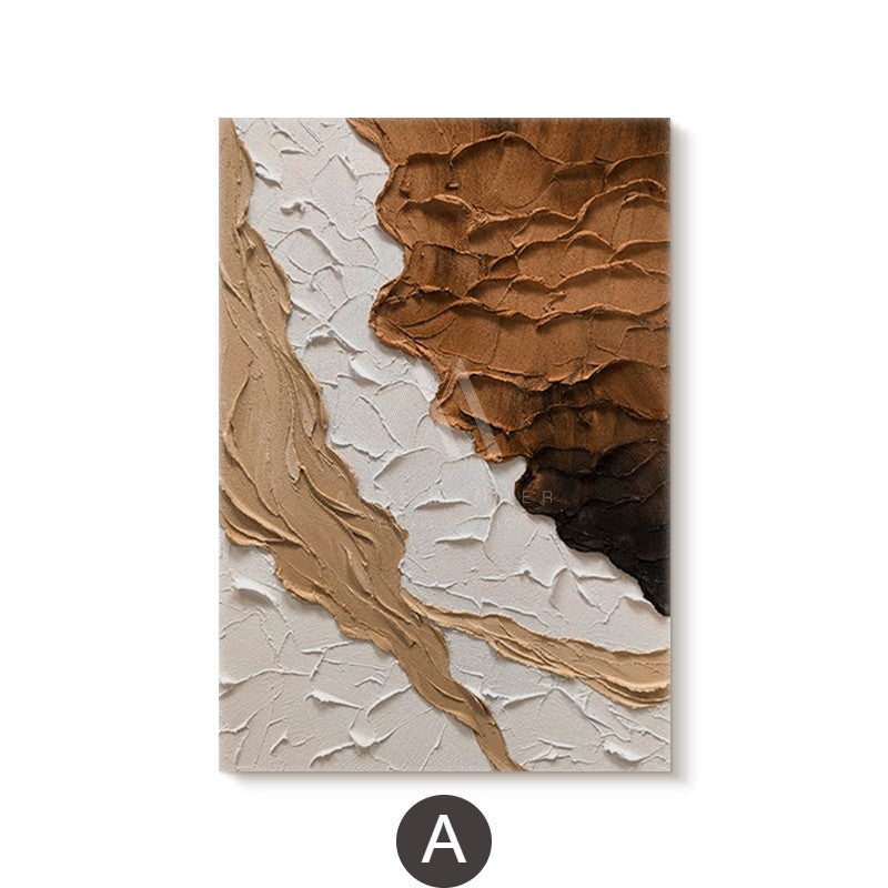 The Geometry of the Night Modern Abstract 3D Wall Art