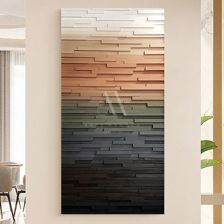 Becoming Memory Modern Abstract 3D Wall Art