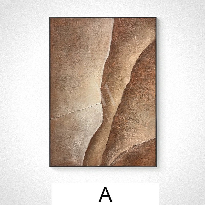 Grey Faith Modern Abstract Wall Art