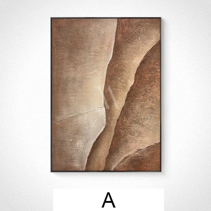 Grey Faith Modern Abstract Wall Art