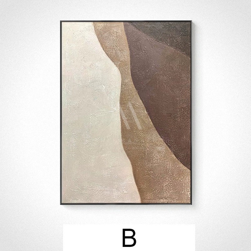 Grey Faith Modern Abstract Wall Art