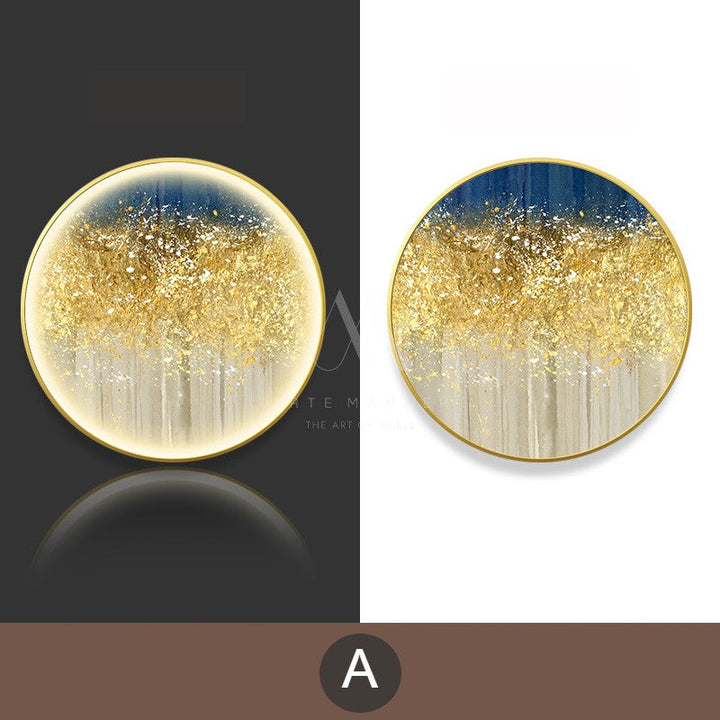 Whispers of the Light Modern LED Wall Art