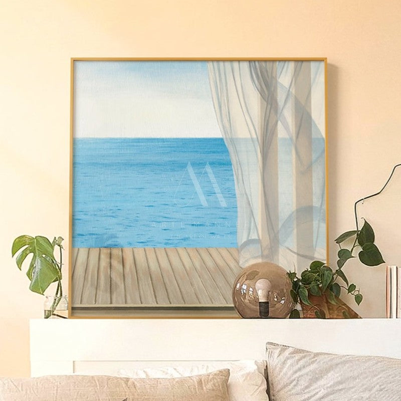 A Peaceful Retreat Modern Wall Art