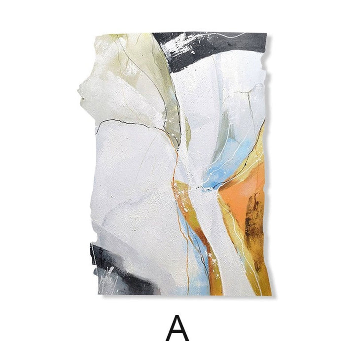 Flux Modern Abstract Oil Painting