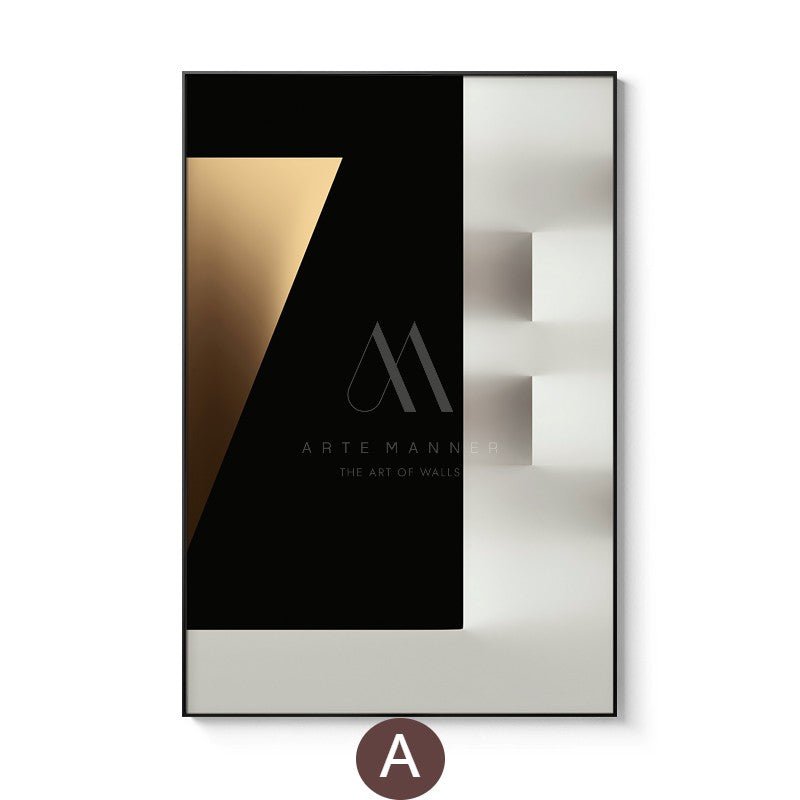 The Legend of History Modern Abstract 3D Wall Art